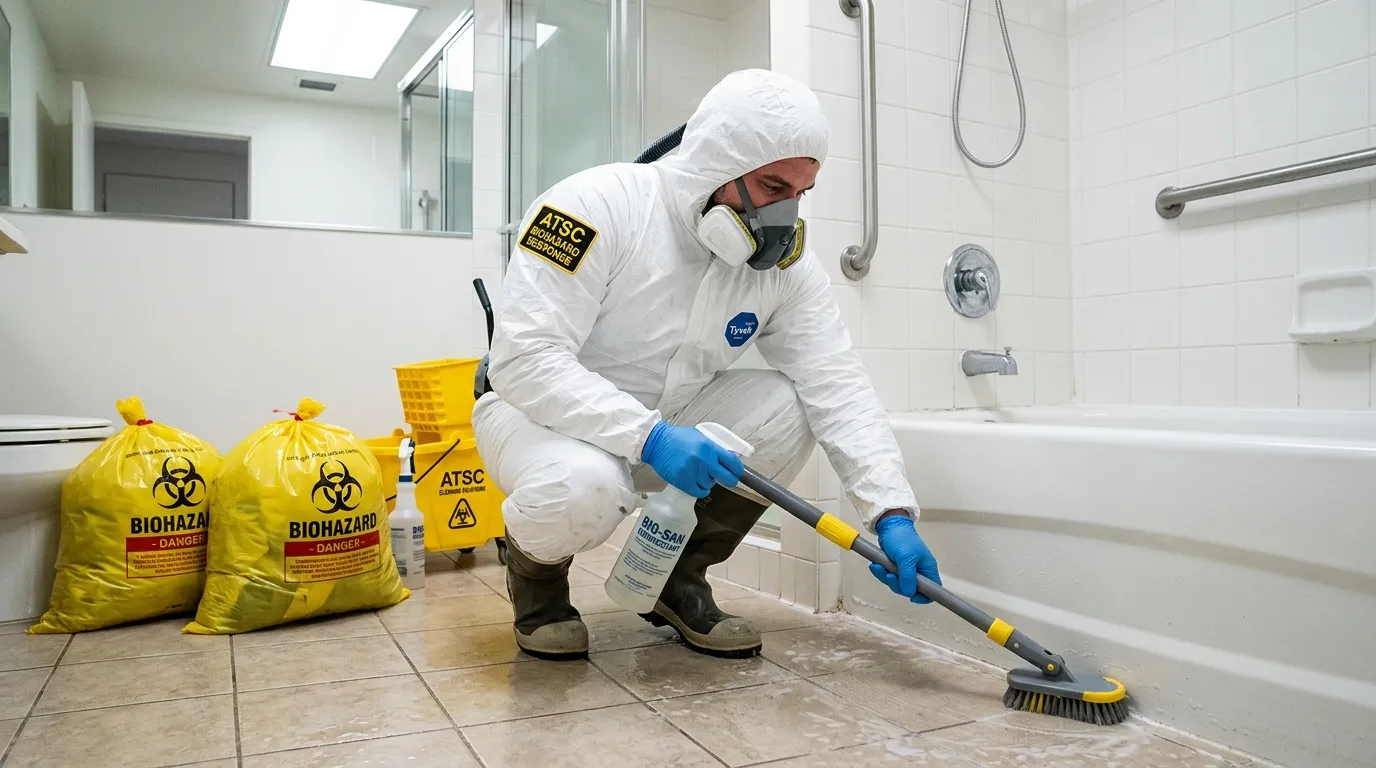 Decontamination equipment deployed for Blood Cleanup in Ave Maria